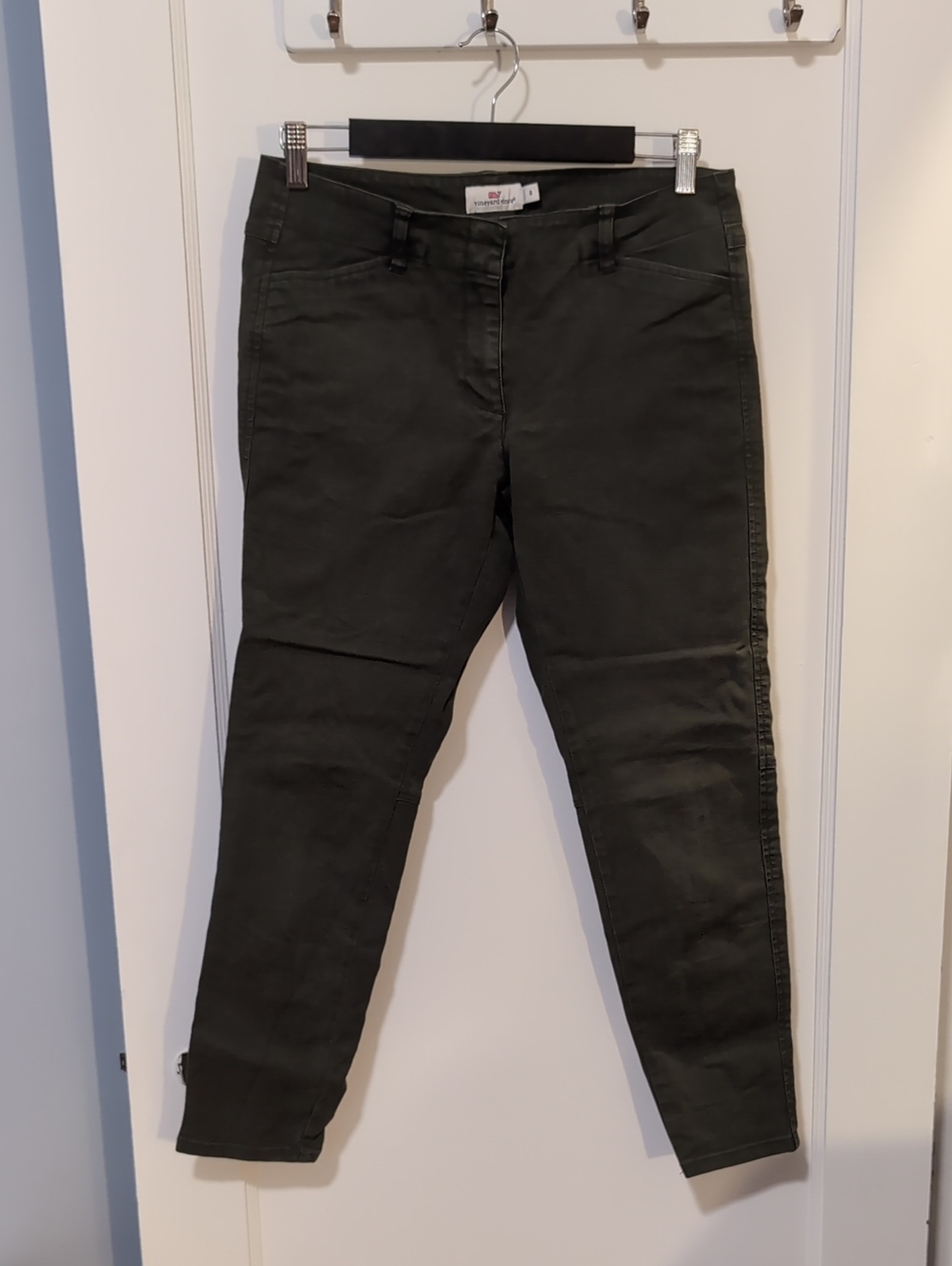 Vineyard Vines Olive Green Cropped Ankle Jeans